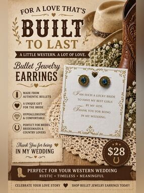 Bullet Jewelry Earrings